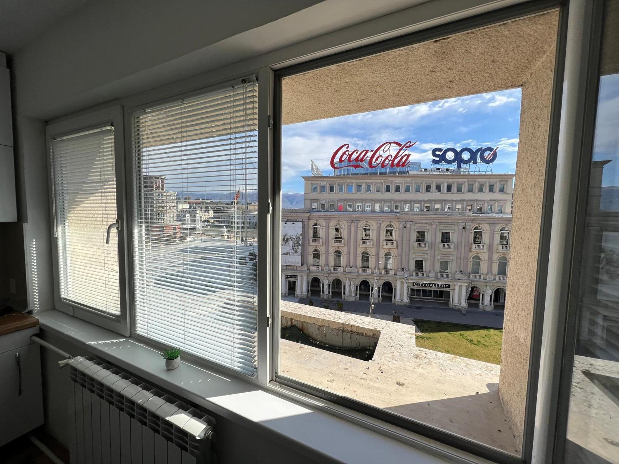Fantazy Apartment Main Square Szkopje Kültér fotó